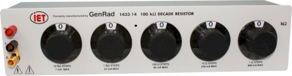 Dekada rezystancja o wysokiej dokładności