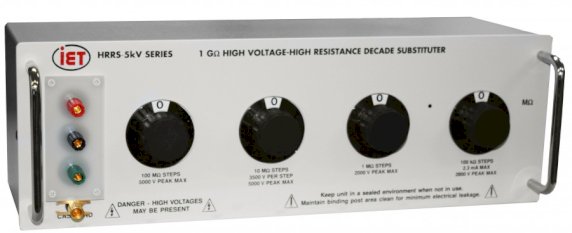 Dekada Rezystancji Wysokonapięciowa 5kV i 10kV