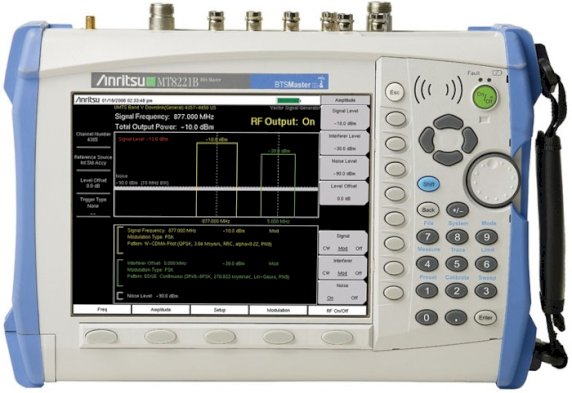 Wielofunkcyjny przenośny analizator stacji bazowych : BTS Master